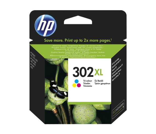 HP Tusz HP 302CMYXL 330str. (F6U67AE) kolor Instant Ink - 272335 - zdjęcie